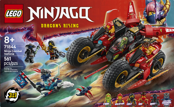 LEGO LEGO 71844 Le véhicule de combat des ninjas 673419405140