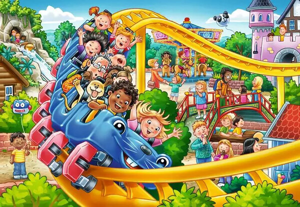 Ravensburger casse-tête Casse-tête 24x2 Amusement Park 4005555042587