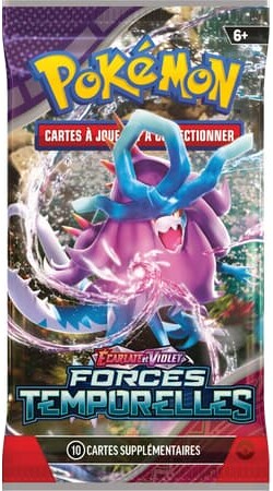 Pokémon Pokemon Scarlet & Violet Temporal Forces - Booster (unité) (francais) 820650557781