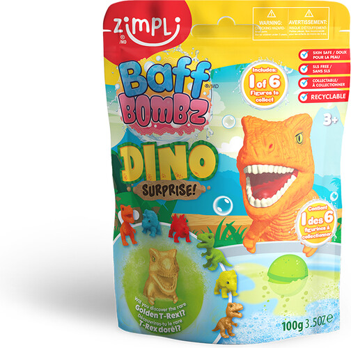 Zimpli Kids zimpli - baff bombz dino surprise 813974028532
