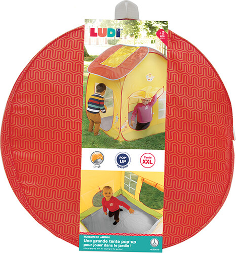 LUDI Tente maison de jardin Pop-up 3550833900192