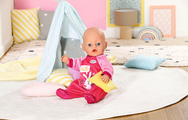 Zapf Creation BABY born - Pyjama Fuchsia pour poupée de 43 cm 4001167832646