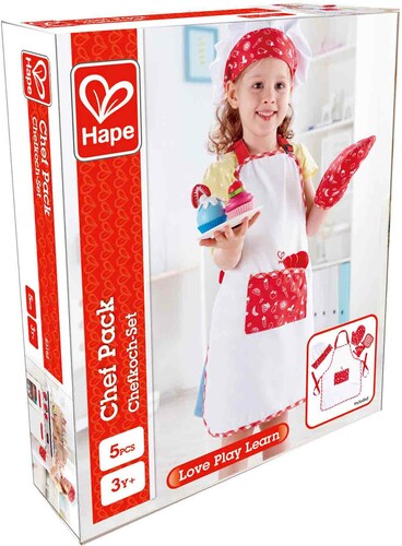 Hape Kit de cuisinier avec tablier 6943478026148