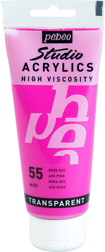pébéo Acrylique Studio 100ml rose azo 55 3167868310553