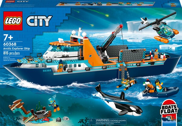 LEGO LEGO 60368 Le navire d’exploration arctique 673419375054