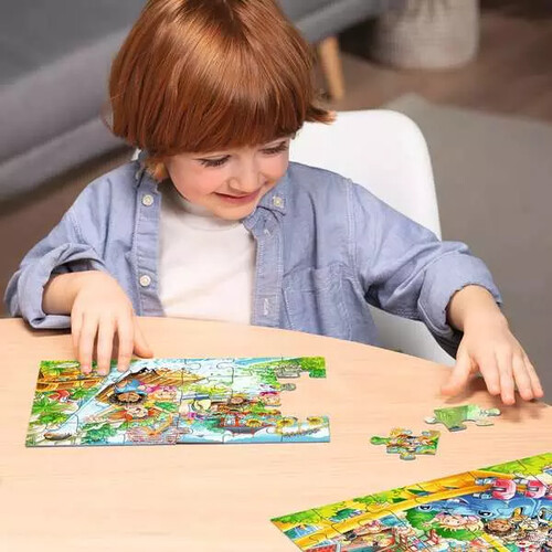 Ravensburger casse-tête Casse-tête 24x2 Amusement Park 4005555042587