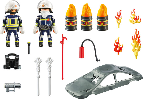 Playmobil Playmobil 70907 Starter Pack Pompiers et incendie 4008789709073