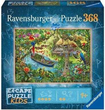 Ravensburger Casse-tête 368 Escape Puzzle Enfants Expédition dans la jungle 4005556129348