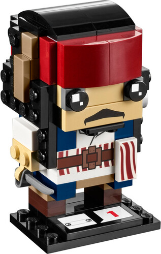 LEGO LEGO 41593 Brickheadz Captain Jack Sparrow, Pirates des Caraïbes La Vengeance de Salazar 673419267229