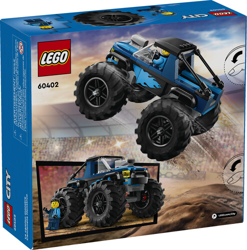 LEGO LEGO 60402 Le Monster Truck bleu 673419386906