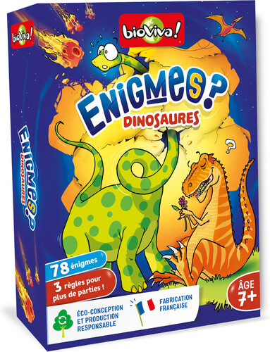 Bioviva Énigmes - Dinosaures (fr) 3569160660747