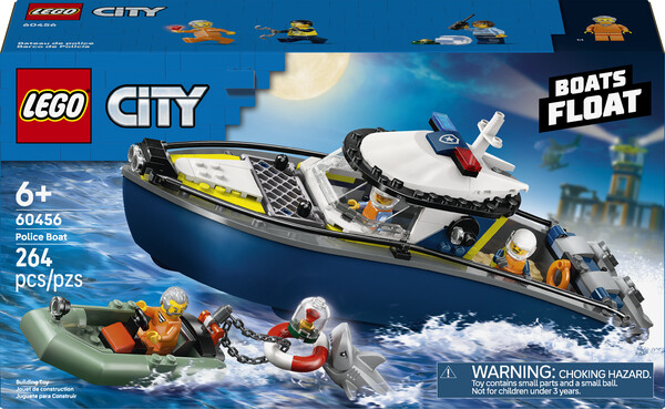 LEGO LEGO 60456 La course-poursuite en bateau de police 673419403573