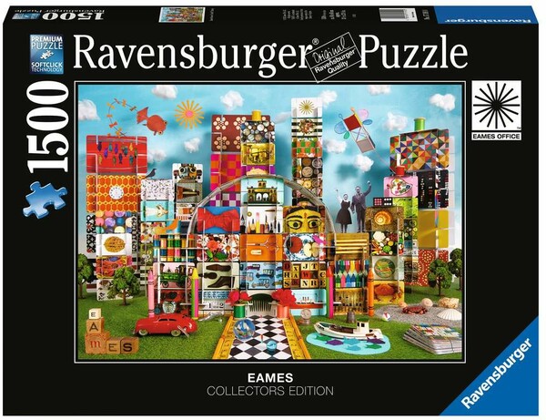 Ravensburger Casse-tête 1500 Château cartes fantastique Eames 4005556171910