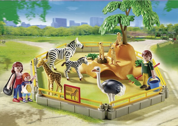 Playmobil Playmobil 5968 Enclos et animaux du zoo (jan 2016) 4008789059680