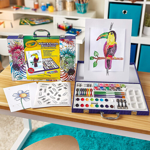 Crayola Mallette chevalet Peinture & création 063652829108
