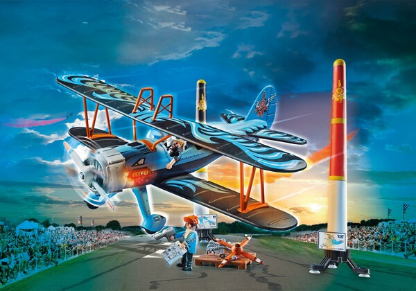 Playmobil Playmobil 70831 Air Stuntshow Biplan "Phénix" 4008789708311