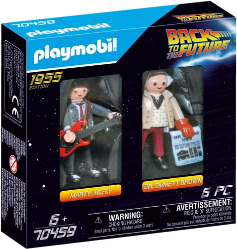 Playmobil Playmobil 70459 Retour vers le futur avec Marty McFly et Dr. Emmett Brown (Back to the Future) 4008789704597
