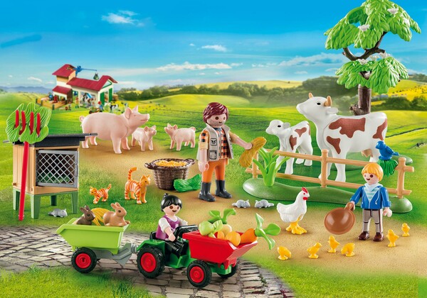 Playmobil Playmobil 70189 Calendrier de l'Avent animaux de la ferme 4008789701893