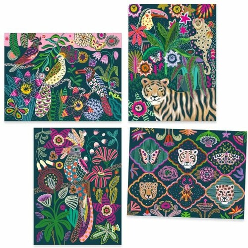 Djeco Cartes à gratter Rococo 3070900097094