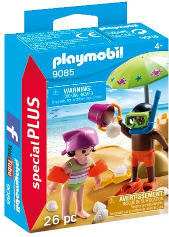 Playmobil Playmobil 9085 Enfants et châteaux de sable 4008789090850