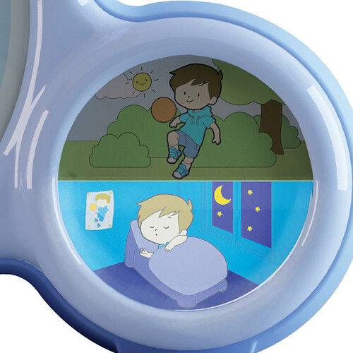 Claessens'Kids Kid'sleep mon premier réveille-matin bleu, horloge entraîneur de sommeil 7640116260108