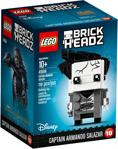 LEGO LEGO 41594 Brickheadz Captain Armando Salazar, Pirates des Caraïbes La Vengeance de Salazar 673419267236