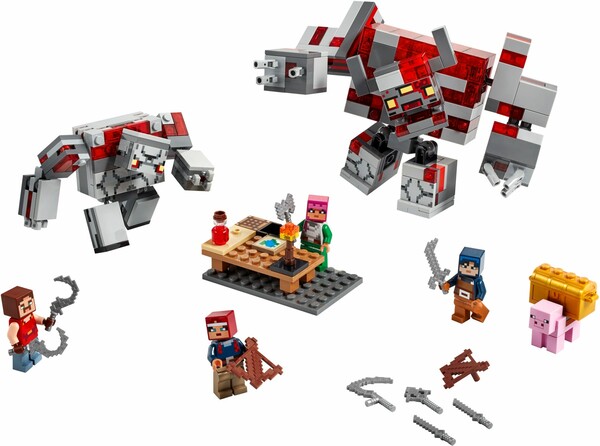 LEGO LEGO 21163 Minecraft - La bataille de la Pierre rouge 673419319072