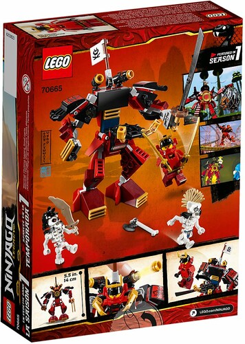 LEGO LEGO 70665 Ninjago Le robot samouraï 673419301701