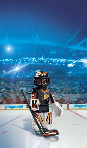 Playmobil Playmobil 9187 LNH Gardien de but de hockey Ducks d'Anaheim (NHL) 4008789091871