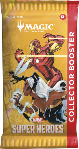 Wizards of the Coast MTG Marvel super heroes - collector booster (unité) 195166314068