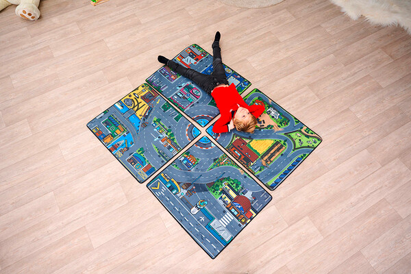 Dickie Toys dickie - tapis de jeu micro world 4006333094118