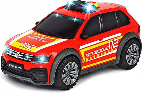 Dickie Toys Action Series - Tiguan Camion chef de Pompier Sons et lumières 25 cm 1:18 4006333063305