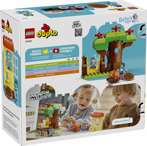 LEGO LEGO 10469 Les livreuses de pizza avec Muffin et Bluey 673419420617