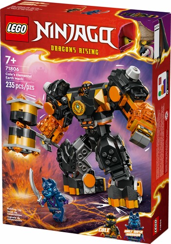 LEGO LEGO 71806 Le robot élémentaire de la terre de Cole 673419389266