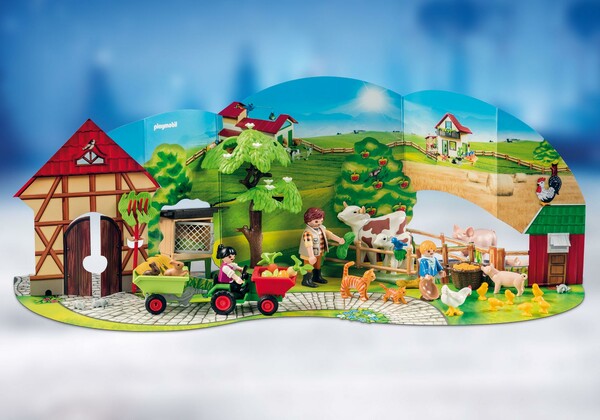 Playmobil Playmobil 70189 Calendrier de l'Avent animaux de la ferme 4008789701893