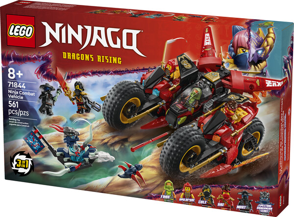 LEGO LEGO 71844 Le véhicule de combat des ninjas 673419405140