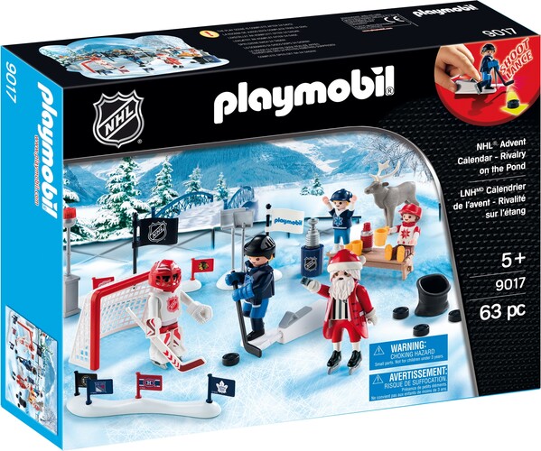 Playmobil Playmobil 9017 Calendrier de l'Avent LNH rivalité sur l'étang (NHL) (sep 2016) 4008789090171