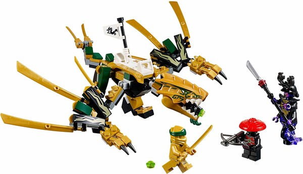 LEGO LEGO 70666 Ninjago Le dragon d'or 