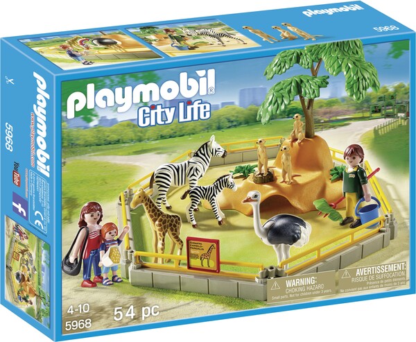 Playmobil Playmobil 5968 Enclos et animaux du zoo (jan 2016) 4008789059680