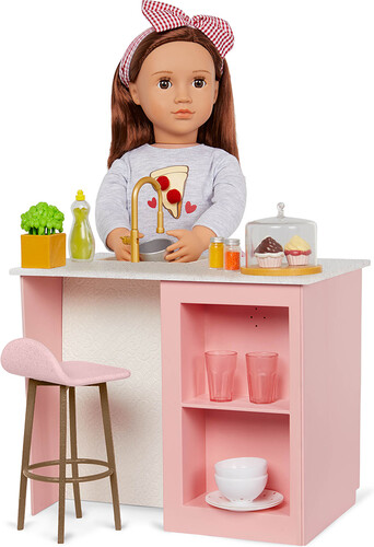 Poupées Our Generation Accessoires OG - "Cooking Island" pour poupée de 46 cm 062243459939