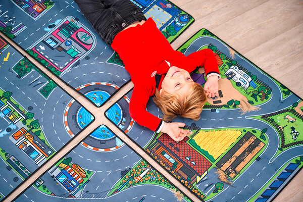 Dickie Toys dickie - tapis de jeu micro world 4006333094118