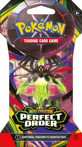 Pokémon Pokemon Mega Evolution 3 - Perfect Order - Sleeved booster 196214136946