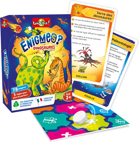 Bioviva Énigmes - Dinosaures (fr) 3569160660747