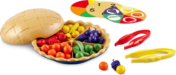 Learning Resources Super tarte à compter et trier, 68pcs (fr/en) (Super Sorting Pie) 765023062168