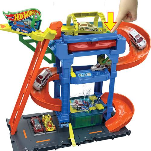 Hot Wheels Hot Wheels Action - Lave-auto tunnel pivotant 194735195114