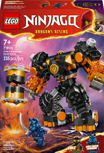 LEGO LEGO 71806 Le robot élémentaire de la terre de Cole 673419389266