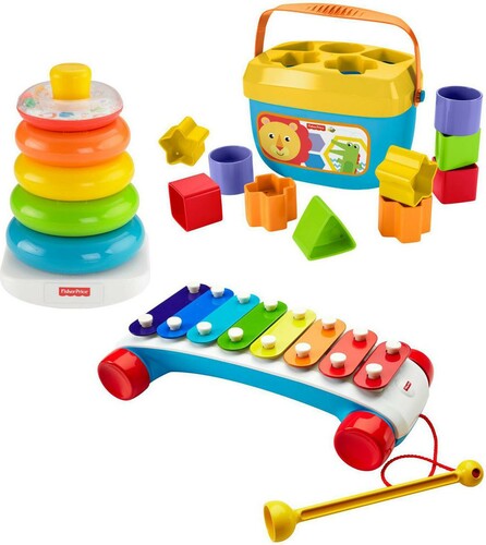 Fisher Price fisher-price - trio de jouets classiques 887961680386