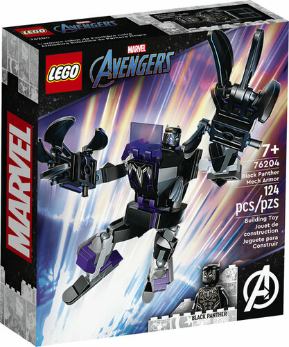 LEGO LEGO 76204 L’armure robot de Black Panther 673419355933