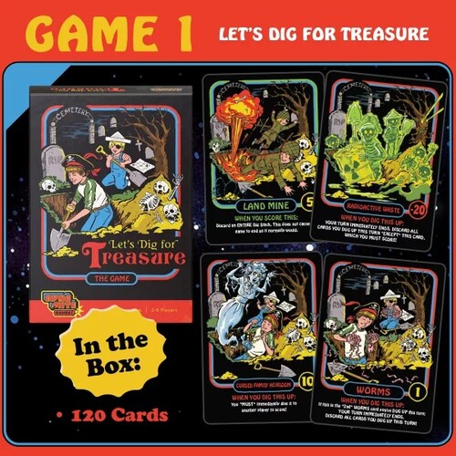 Cryptozoic Entertainment Steven rhodes: let's dig for treasure (en) 814552028869