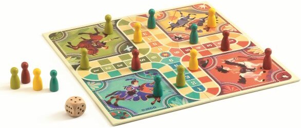 Djeco Petits chevaux (fr/en) 3070900052345